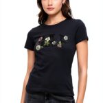 T-shirt GAP femme col rond manches courtes coton-0