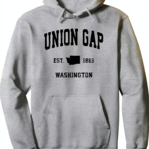 Union Gap Washington Sweat Capuche Vintage Design Sportif-0