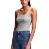 Debardeur Femme Gap Coton Doux Noir Blanc Gris Taille XS XXL-1