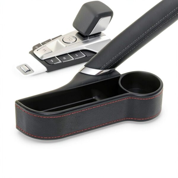 Organisateur de siège auto SSyang cuir portable rangement-5