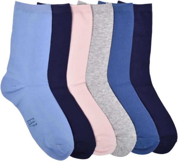 GAP Chaussettes ras du cou coton lot de 6 paires femme-1