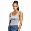 Débardeur Gap Femme Coton Doux Noir Gris Taille XS XXL-1