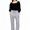 Chemise Gap Femme Coupe Confortable Rayures Blanches et Bleu-0