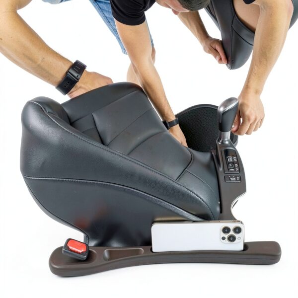 Remplisseur d'espace siège auto ACTOYS Brun EVA rangement-3