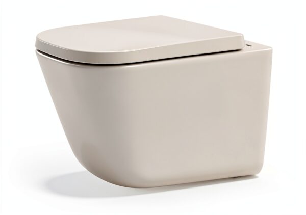 Abattant WC Roca rond chute amortie blanc moderne-1