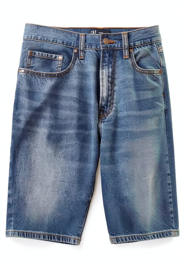 Jean Homme Gap Denim Rigide Coupe Ajustée Lavage Moyen-3