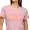 T-shirt GAP femme coton doux manches courtes logo-3