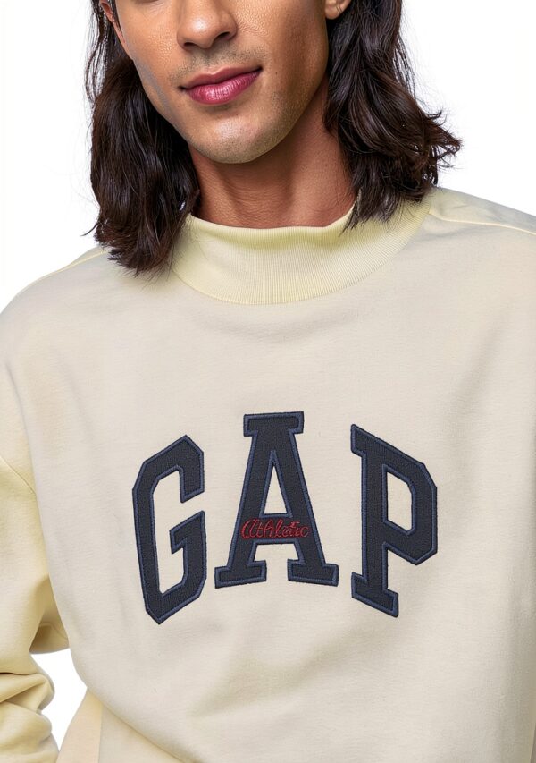 Sweat GAP Homme Polaire Doux Logo Signature Capuche-3