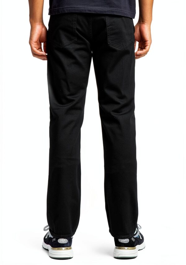 Jean Gap Noir Véritable Denim Stretch Coupe Slim Homme-2