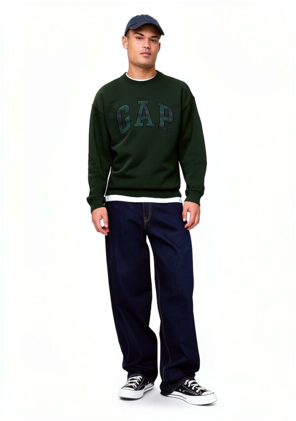 Sweat-shirt GAP logo classique manches courtes homme-1