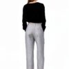 Chemise Gap Femme Coupe Confortable Rayures Blanches et Bleu-1