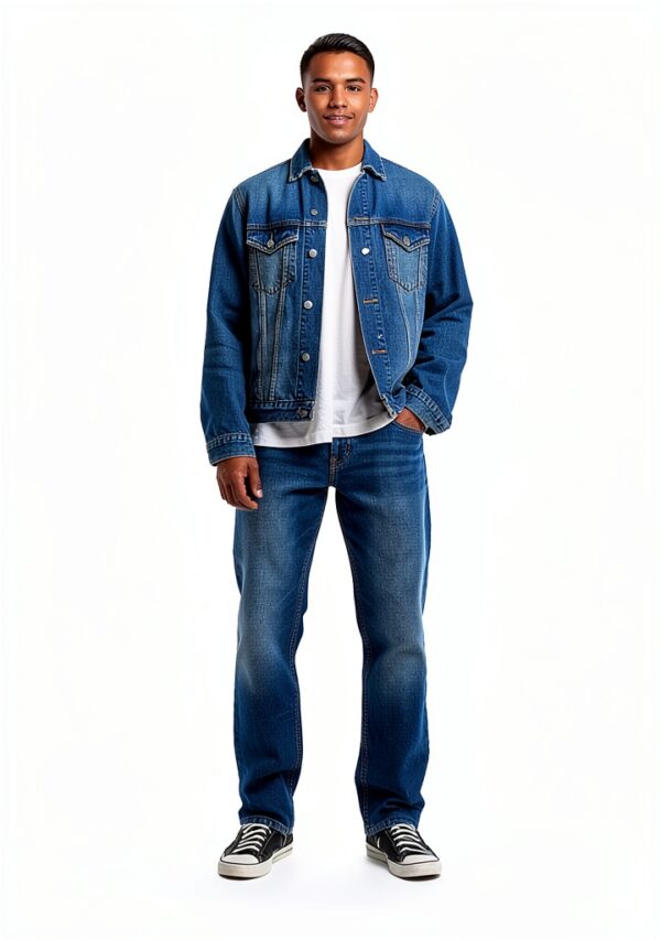 Jean Gap Noir Véritable Denim Stretch Coupe Slim Homme-5