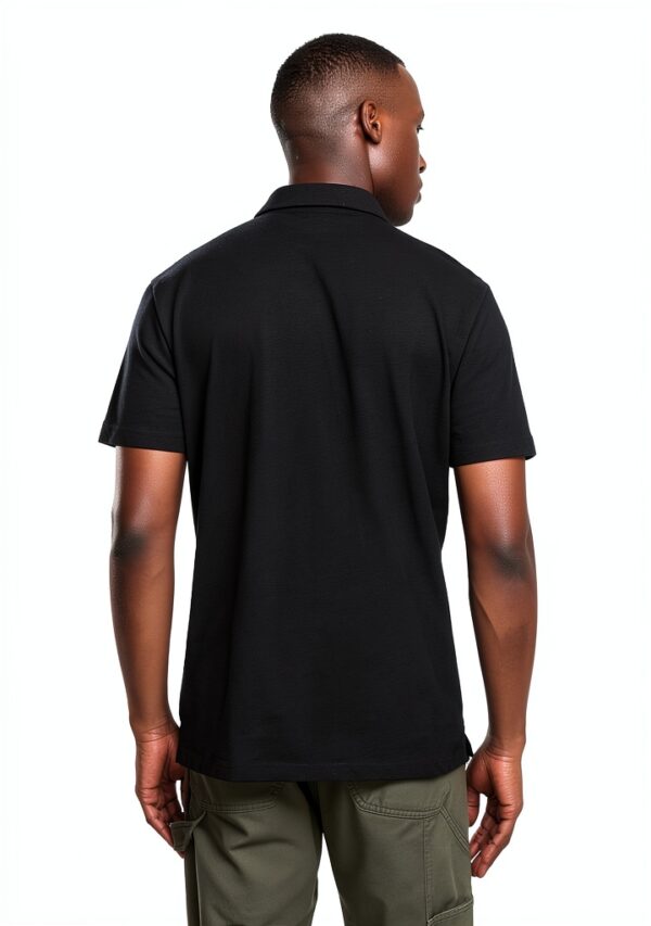 GAP T-shirt Homme Noir Coupe Confortable Style Américain-1