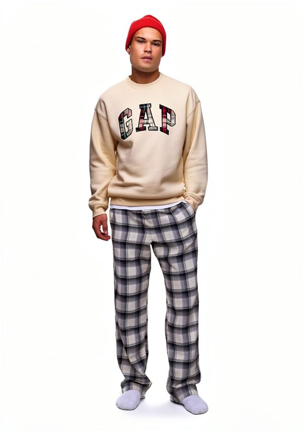 Sweat-shirt GAP logo classique homme manches courtes Chino-2