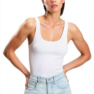 Débardeur Gap Femme Coton Doux Noir Blanc Gris Taille XS XXL-0