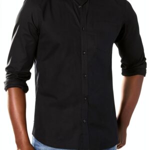 Chemise boutonnée Gap homme popeline col classique-0