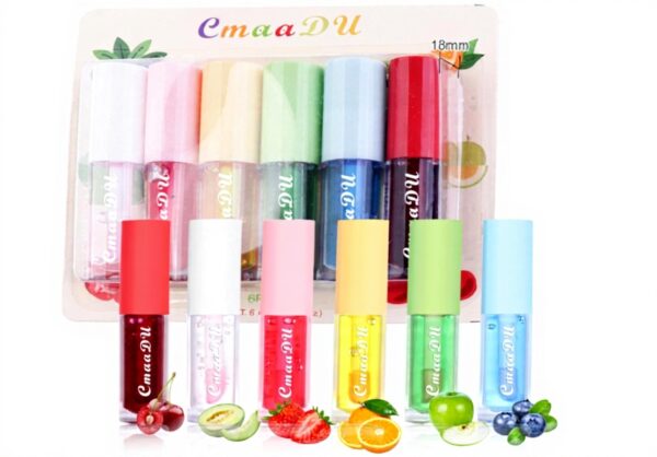 EnMart Huile à Lèvres Brillant Hydratant Gloss Transparent