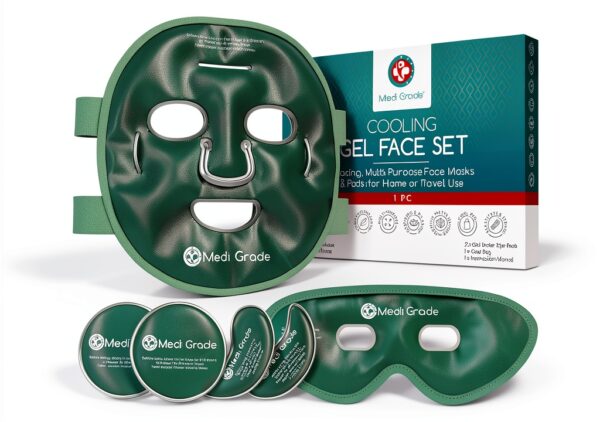 Masque Visage Anti Cerne Rafraichissant Medi Grade Gel Yeux