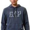Sweat à capuche GAP Homme coton polyester bleu marin profond-0