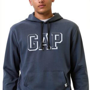 Sweat à capuche GAP Homme coton polyester bleu marin profond-0