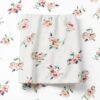 Chemise manches courtes fille GAP Blanc motifs douce-1
