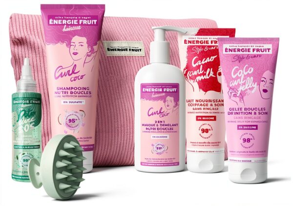 Coffret Curl Detox Cheveux Bouclés ENERGIE FRUIT Routine