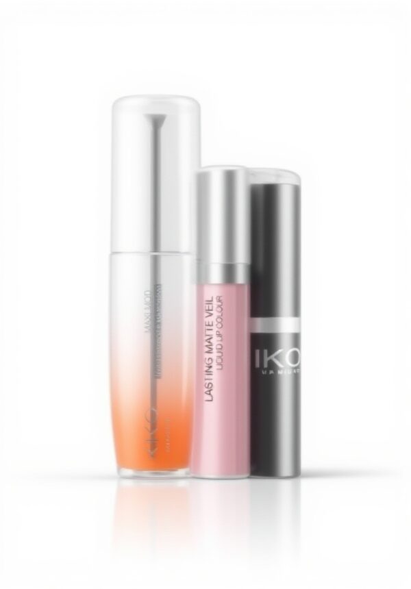 Kit maquillage KIKO mascara eye-liner rouge à lèvres mat