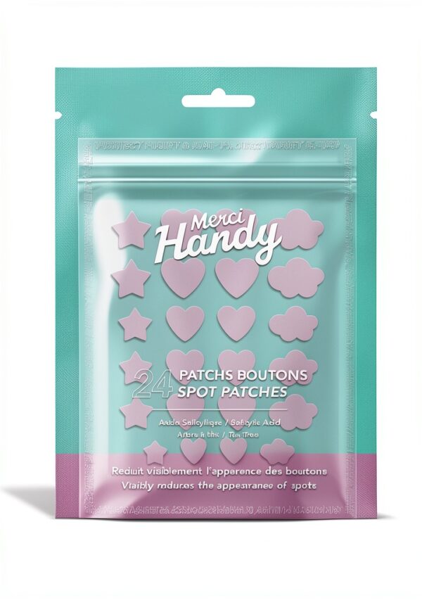 Patchs Boutons Merci Handy traitement naturel acné peaux