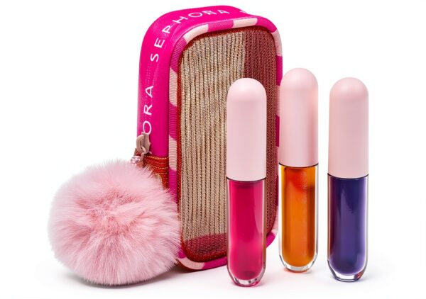 Huile lèvres hydratante SEPHORA trio soin parfums fruités
