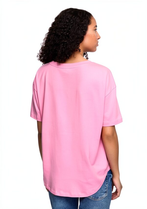 Chemise GAP Femme Coton Doux Manches Courtes Logo-2