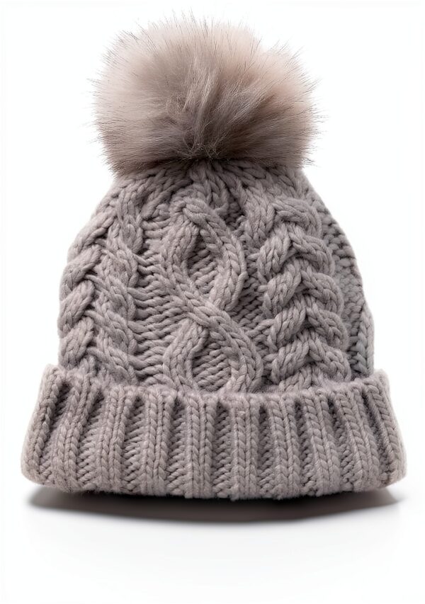 Bonnet GAP tricoté confortable femme hiver chaud-0