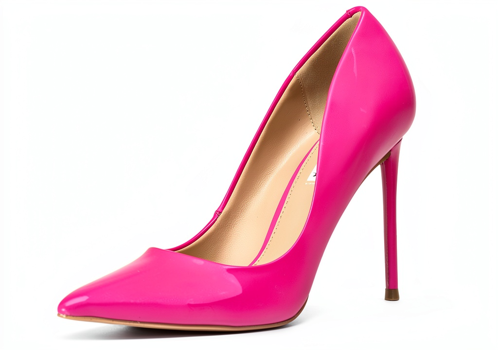Escarpin fuchsia Steve Madden porté lors d'une soirée élégante
