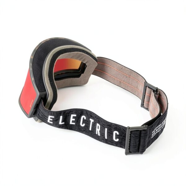 Electric KLEVELAND Masque de ski 2024 noir tortue rouge chrome & rose-2