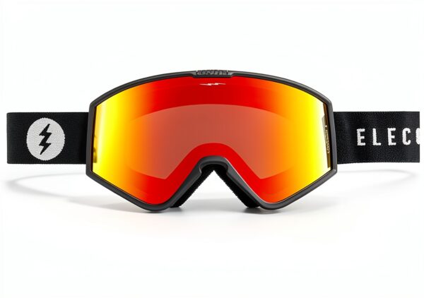 Lunettes de natation Electric Visual EK1.S – Noir mat, lentille rose-2