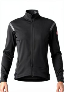 CASTELLI Perfetto Ros 2 Jkt Jacket Homme GORE‑TEX Windstopper Black-0