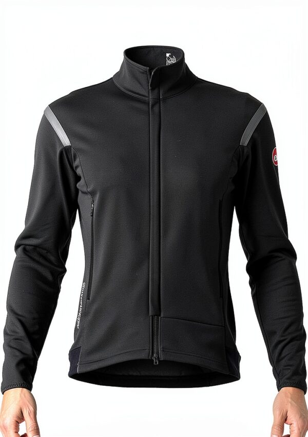 CASTELLI Perfetto Ros 2 Jkt Jacket Homme GORE‑TEX Windstopper Black-0