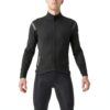 CASTELLI Perfetto Ros 2 Jkt Jacket Homme GORE‑TEX Windstopper Black-2