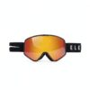 Electric KLEVELAND Masque de ski 2024 noir tortue rouge chrome & rose-1