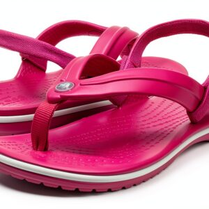 Crocs Crocband Flip Mixte Tongs Semelle légère imperméable Bleu Navy-0