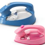 Mini Fer Électrique Enfant Qcwwy Jouet Rose et Jeu Réaliste Sécurisé-0