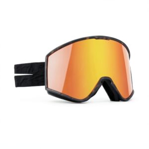 Electric KLEVELAND Masque de ski 2024 noir tortue rouge chrome & rose-0