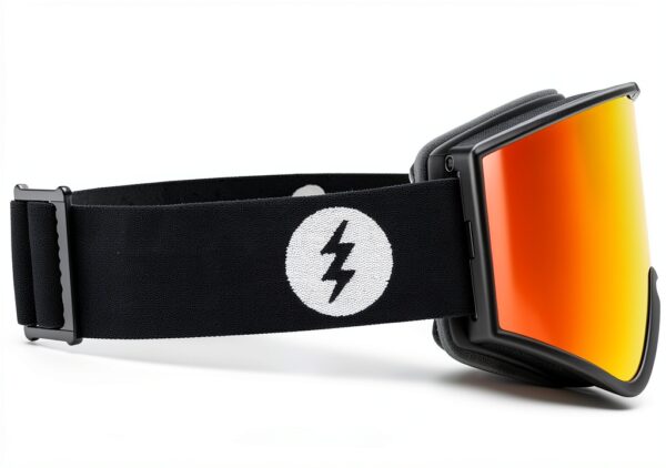 Lunettes de natation Electric Visual EK1.S – Noir mat, lentille rose-1