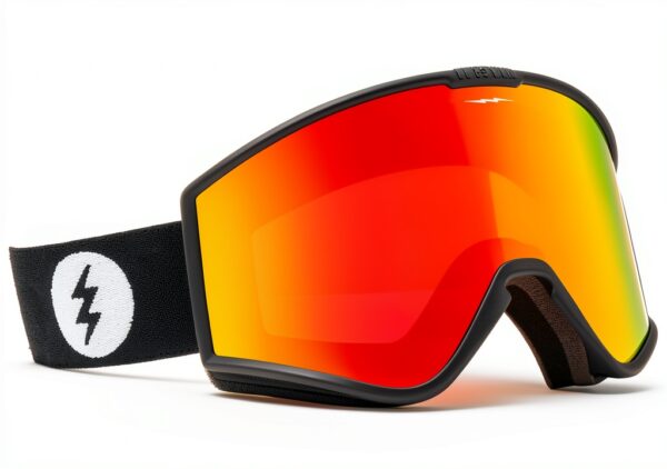 Lunettes de natation Electric Visual EK1.S – Noir mat, lentille rose-0