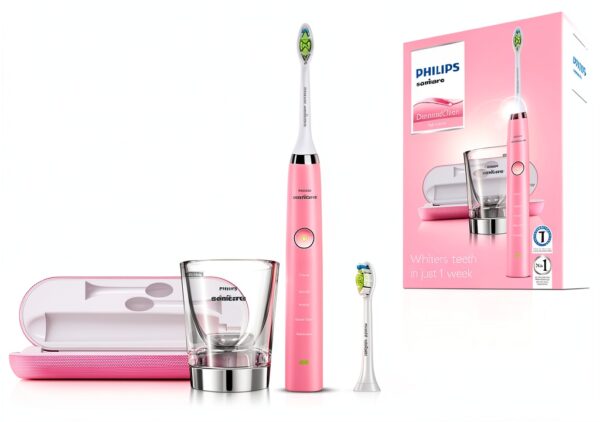 Brosse à dents électrique Philips Sonicare DiamondClean HX9362/67 rose-0