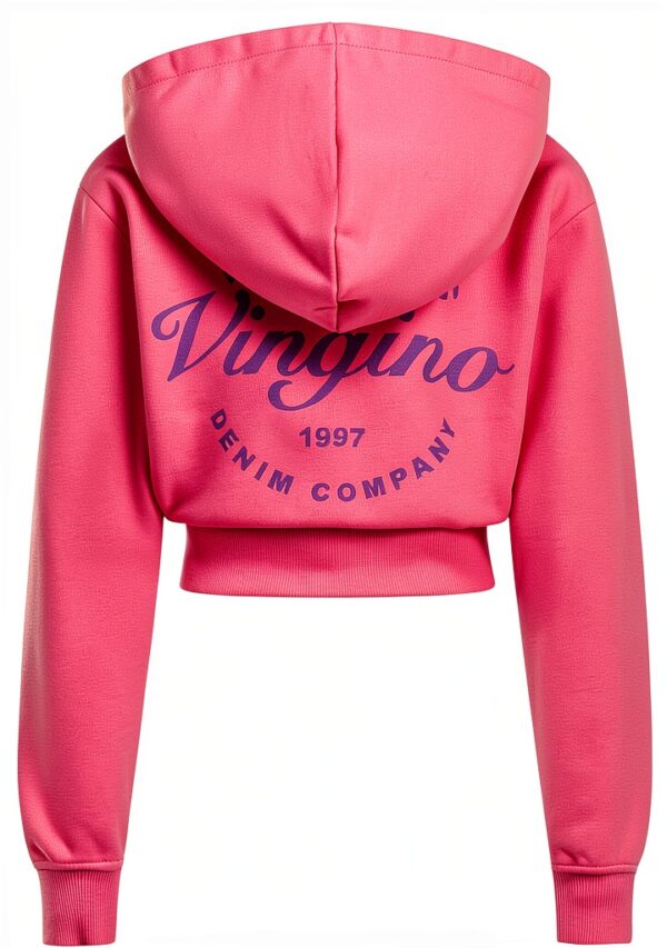 Vingino Sweat Fille Namile Rose Électrique Taille 6 – Confort et Style-1