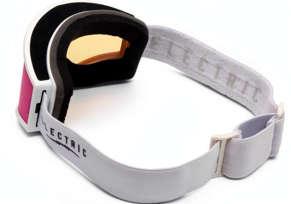 Lunettes de soleil Electric Kleveland mat blanc rose chromé unisexe-2