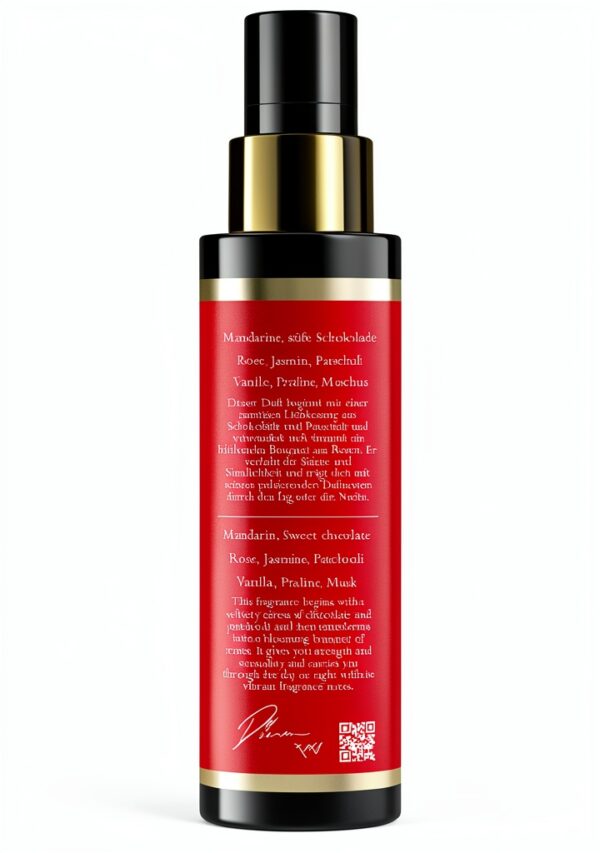 Parfum Cheveux DZL Rose 100 ml Eau de parfum femme sillage délicat-1
