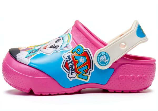 Crocs Mixte Enfant Sabot FL Paw Patrol Patch Rose Electric Pink 34/35-3