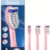 têtes de brosse demirdental 3 Pack extra doux rose-0
