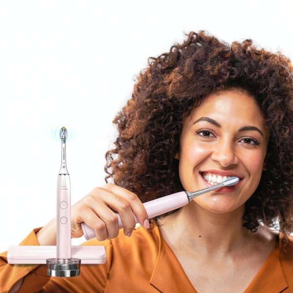 Philips Sonicare DiamondClean brosse sonique Rose Blanc HX9911/84-8